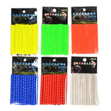 12 PC's Bicycle Lights Spoke Clip Tube Safety Warning Light