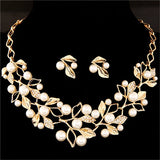 Elegant Pearl Jewelry Set