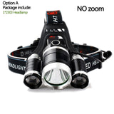 50000 LM Fishing Hunting Lighting Bicycle Light Flashlight Torch