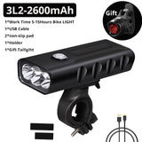 15000 LM USB Rechargeable Built In Bicycle Light