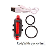 Bicycle Light LED Rechargeable Tail Light