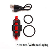 Bicycle Light LED Rechargeable Tail Light