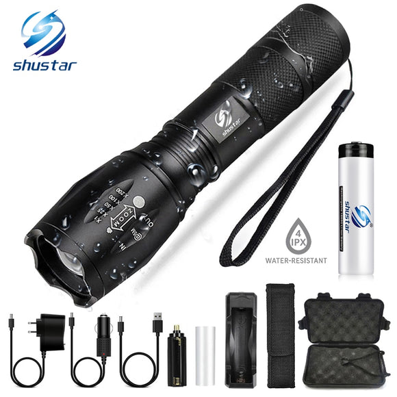 Led Flashlight Ultra Bright Camping Waterproof Light Torch