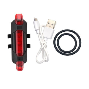 USB Rechargeable 300 Lumen 3 Mode Bicycle Front Light