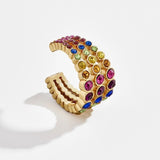 Bohemian Imitation Pearls Ear Cuff