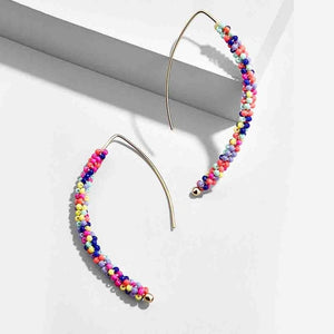 Bohemian Imitation Pearls Ear Cuff