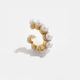 Boho Trendy Pearls Ear Cuff Earring