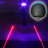 5 LED Bicycle Light 2 Lasers Bike Rear Light