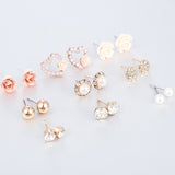 2019 New Fashion Women Flower Pearl