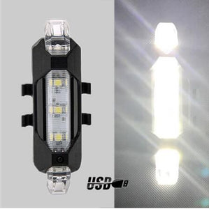 Bicycle Taillight Rechargeable USB Rear Led Light