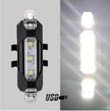 Bicycle Taillight Rechargeable USB Rear Led Light