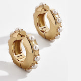 Bohemian Imitation Pearls Ear Cuff
