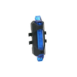 Mountain Bike Waterproof Rear Tail Light LED USB Rechargeable