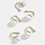 Boho Trendy Pearls Ear Cuff Earring