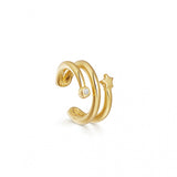 Boho Trendy Pearls Ear Cuff Earring