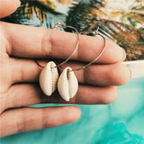 Pearl Sea Shell Earrings For Women