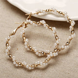 Pearl Sea Shell Earrings For Women