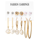 Pearl Sea Shell Earrings For Women