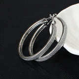 Luxury Exaggerated Big Circle Imitation Pearl Earrings