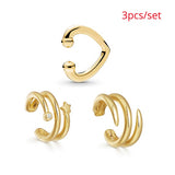 Boho Trendy Pearls Ear Cuff Earring