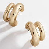 Boho Trendy Pearls Ear Cuff Earring