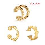 Boho Trendy Pearls Ear Cuff Earring