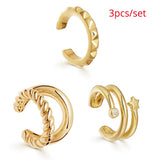 Boho Trendy Pearls Ear Cuff Earring