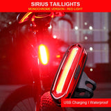 WHEEL UP Bike Taillight Waterproof Riding Rear light Led Usb Chargeable Mountain Bike Cycling Light Tail-lamp Bicycle Light