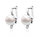 Stud Earrings With Pearl