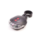 LED Laser Safety Warning Waterproof Bicycle Lights