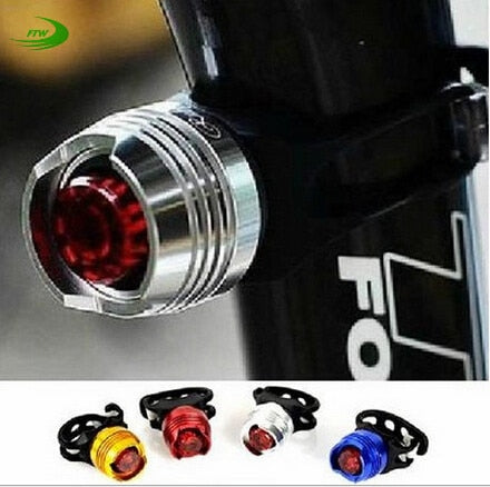LED Waterproof Bike Bicycle Front Rear Tail Helmet Red Flash Lights