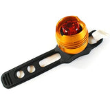 Aluminum Bicycle Front Rear Tail Helmet LED Flash Lights