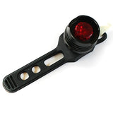 Aluminum Bicycle Front Rear Tail Helmet LED Flash Lights