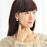 Fashion Jewelry Simulated Pearl Drop Earrings