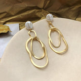 Natural Freshwater Pearl Stud Earrings