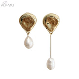 Natural Freshwater Pearl Stud Earrings