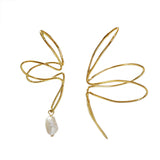 Natural Freshwater Pearl Stud Earrings