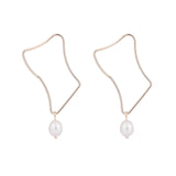 Natural Freshwater Pearl Stud Earrings