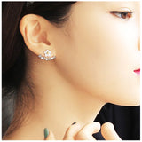 New Fashion Simulated Pearls Stud Earrings