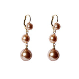 2019 New Trendy Styles Beaded Simulated Pearl  Earrings