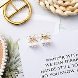 2019 New Trendy Styles Beaded Simulated Pearl  Earrings