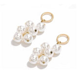 2019 New Trendy Styles Beaded Simulated Pearl  Earrings