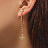 Stud Earrings Simulated Pearls Crystal