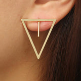 Stud Earrings Simulated Pearls Crystal