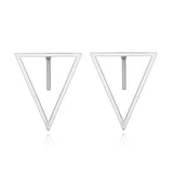 Stud Earrings Simulated Pearls Crystal