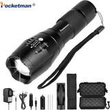 12000 LM Led Flashlight Ultra Bright Linterna Led Torch