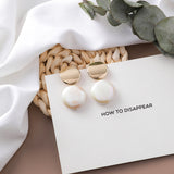 2019 New Acrylic Symphony Simulated Pearl Earrings