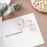 2019 New Acrylic Symphony Simulated Pearl Earrings