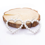 Sweet Inlaid Pearl Hollow Love Heart
