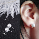 Sweet Inlaid Pearl Hollow Love Heart
